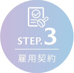 step.3:雇用契約